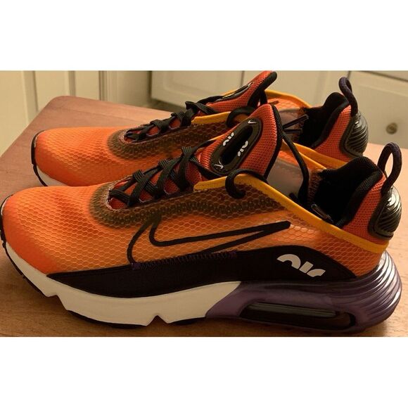 Nike Air Max 2090 Magma Orange 2020 (Youth 5.5) Size 5.5Y - Picture 8 of 16